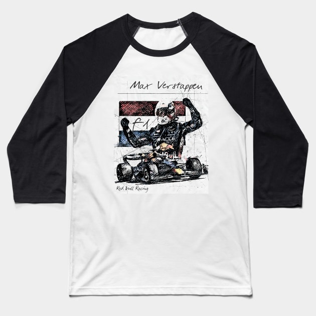 Charles Leclerc - Red Bull Racing F1 Baseball T-Shirt by raaak